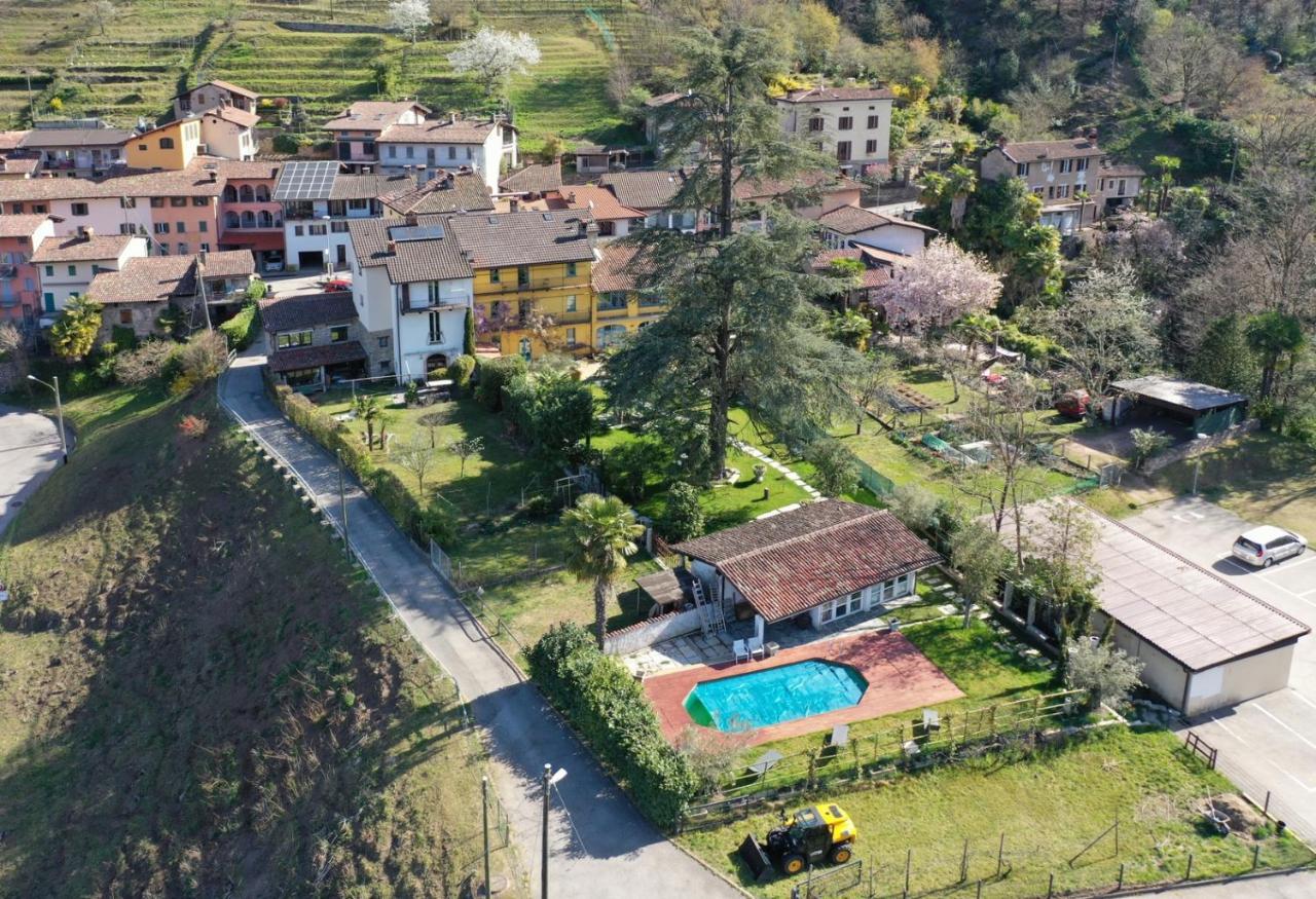 Romantico Palazzo Dei Ulivi Purasca Eksteriør bilde